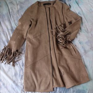 NWOT Zara Long jacket